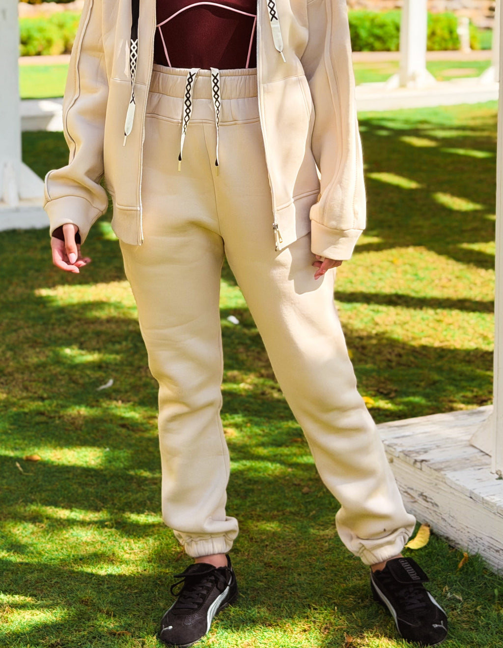 Sand double flip pants