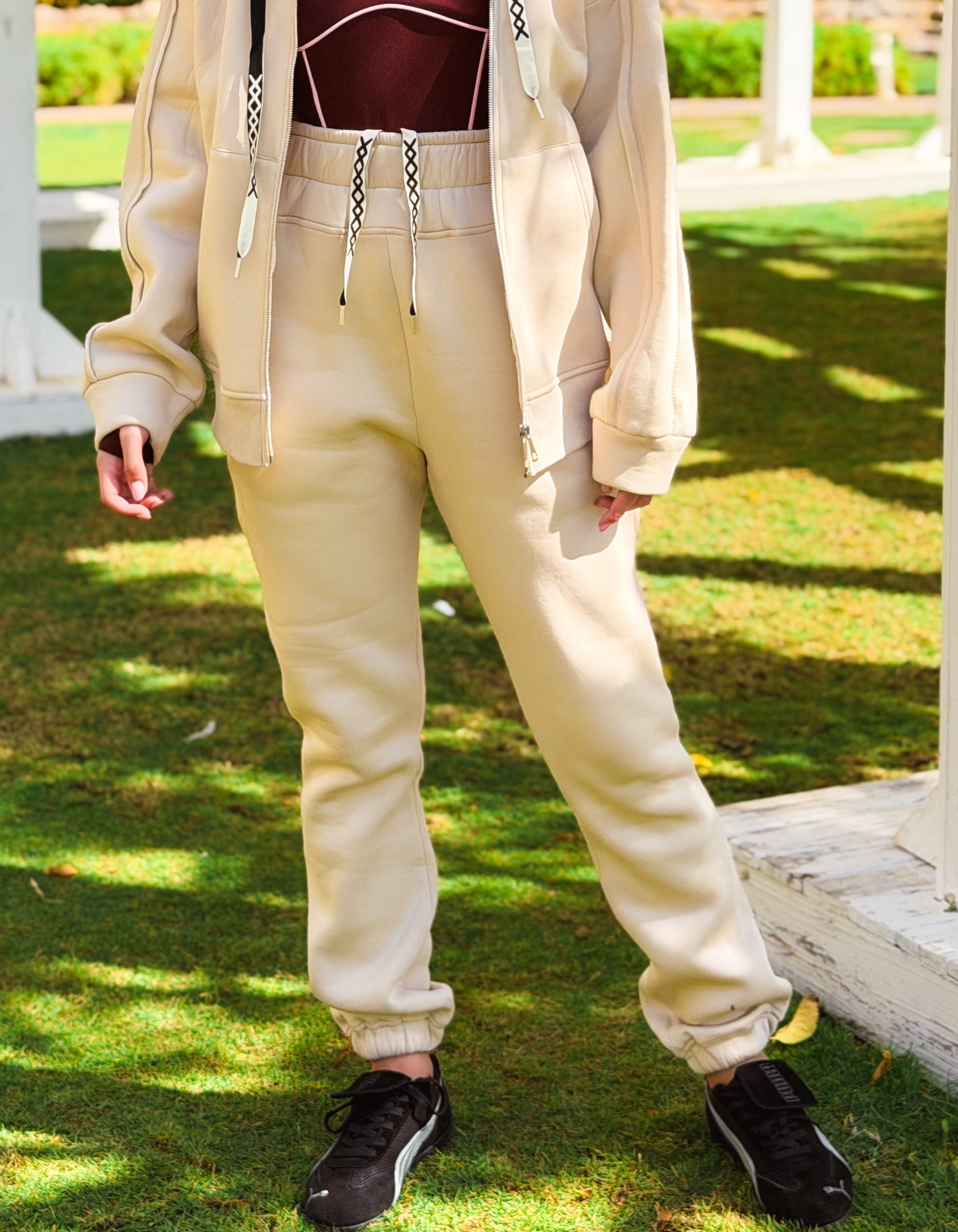 Sand double flip pants