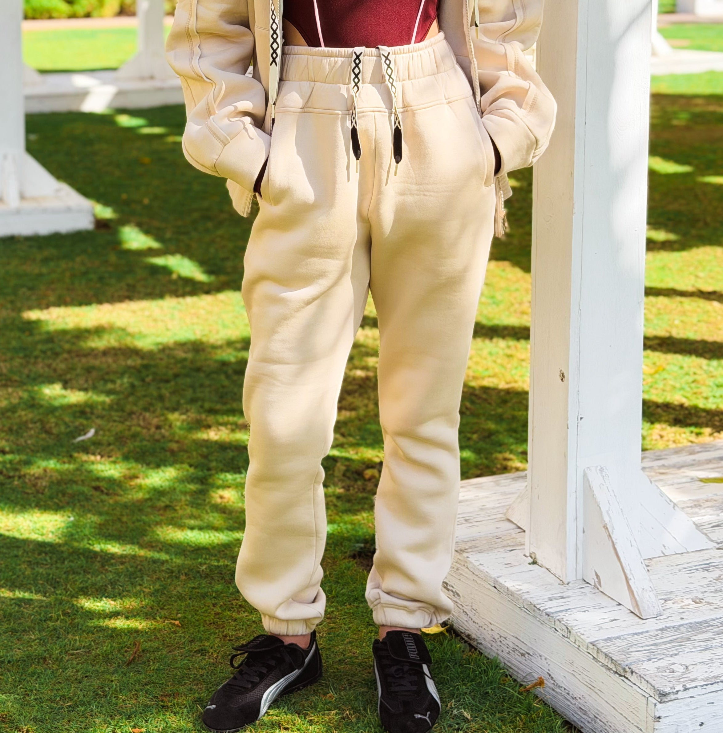 Sand double flip pants