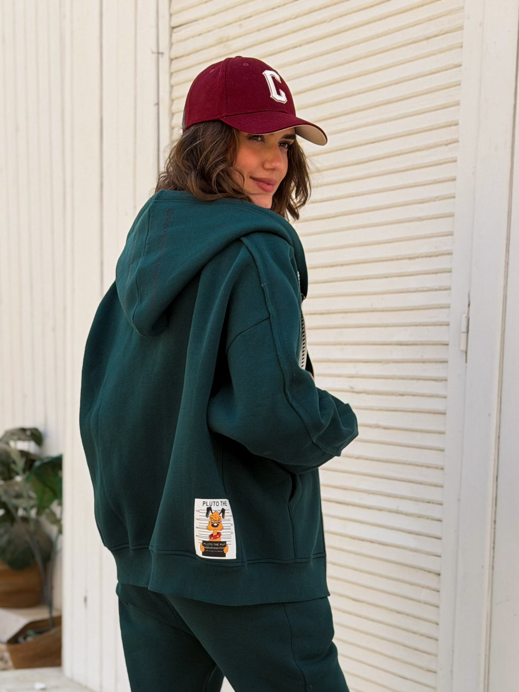 Emerald oversized Jacket