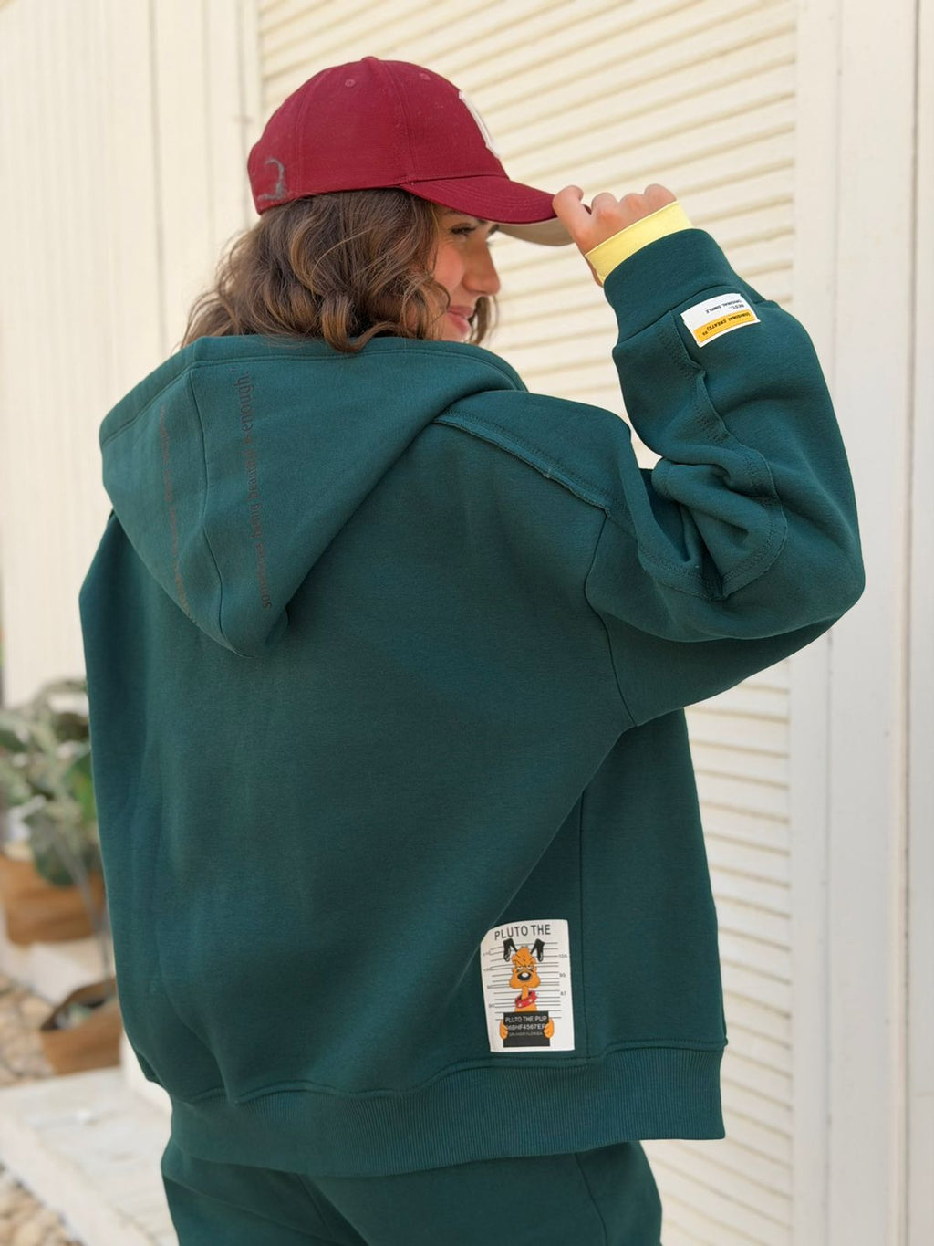 Emerald oversized Jacket