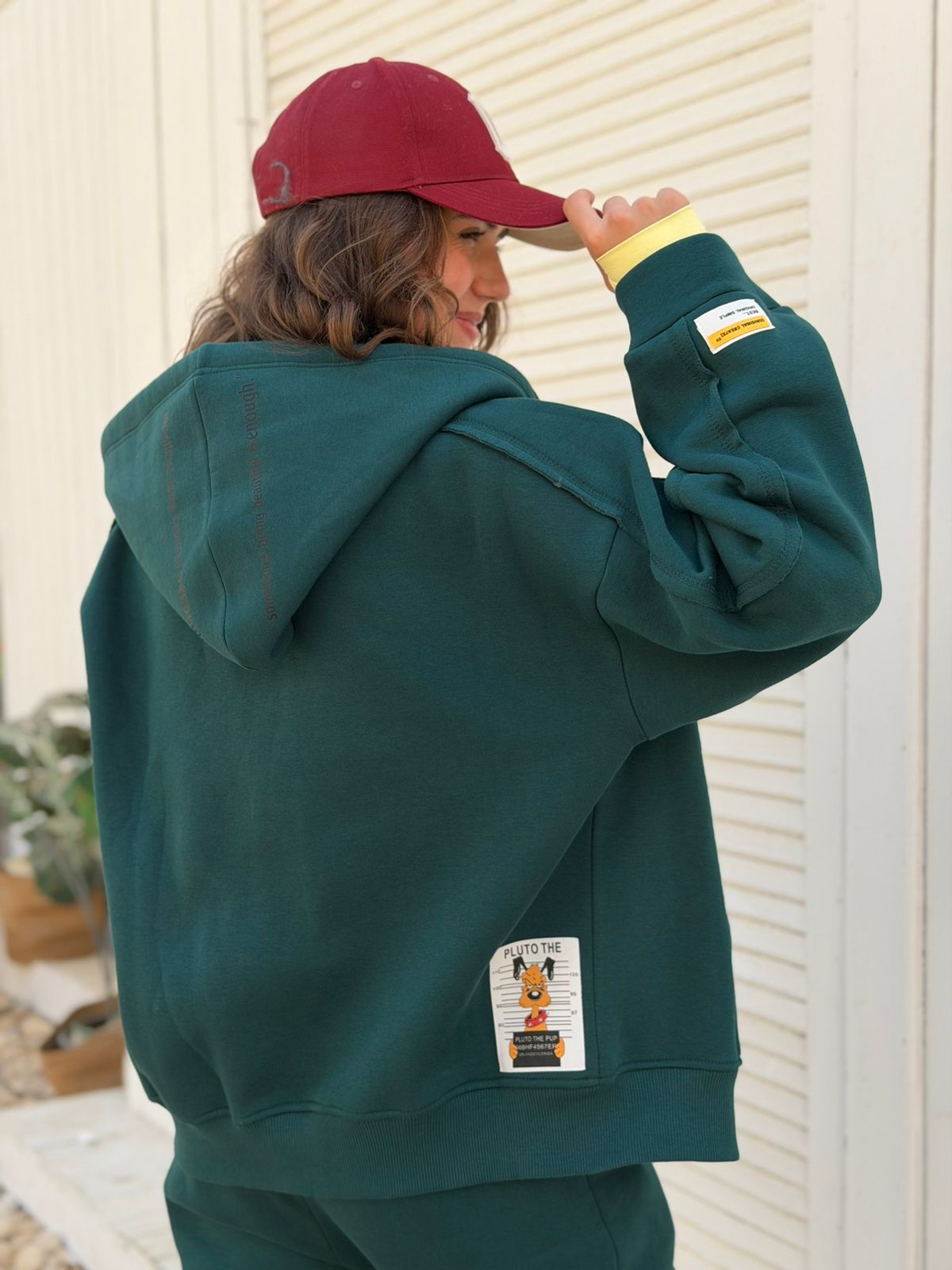 Emerald oversized Jacket